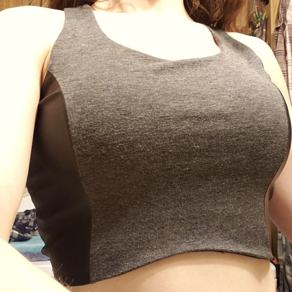 Charlotte Russe size med. crop top
